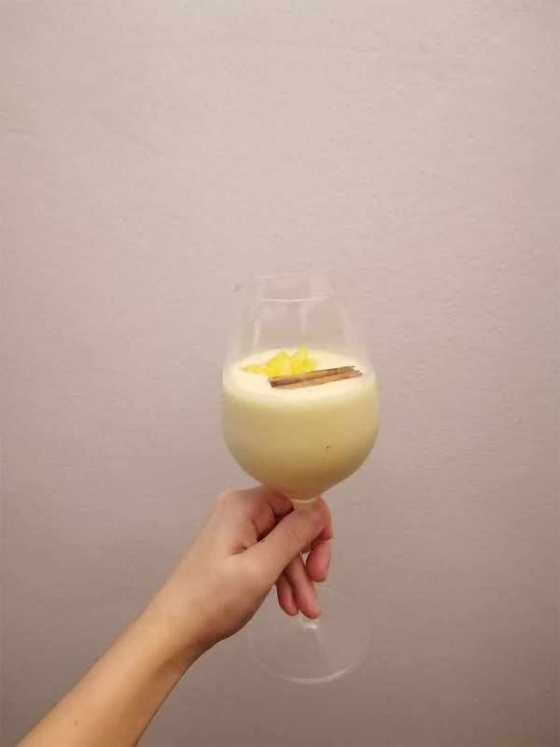 Cinnamon Bee's Knees cocktail made with Trigona honey