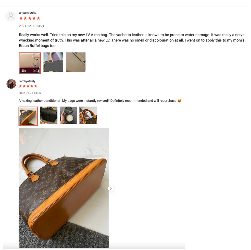 Leather Care in use
