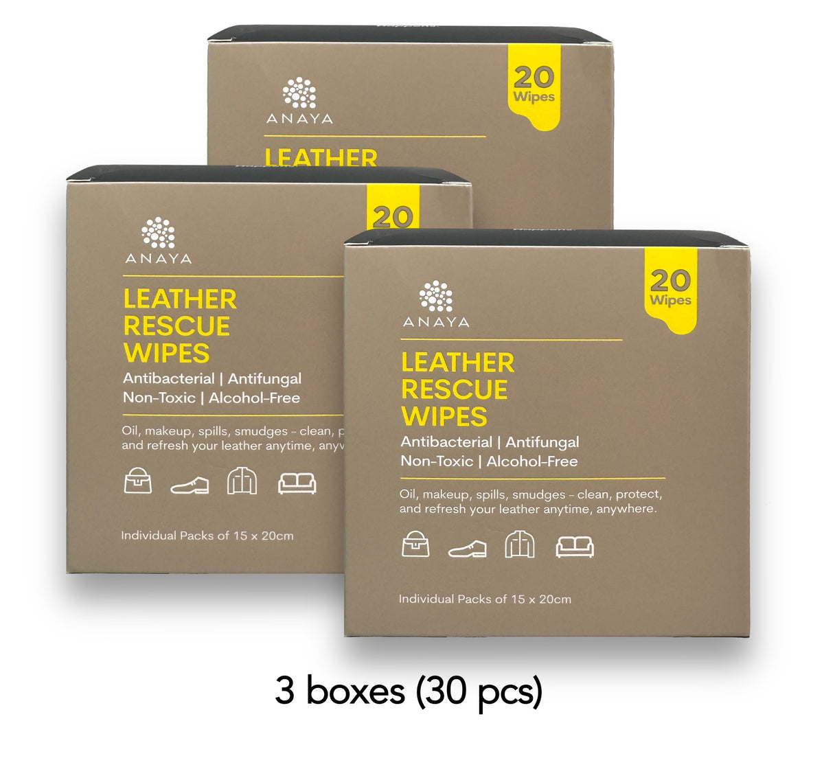 Leather Rescue Wipes