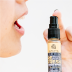 Trigona Propolis Spray in use
