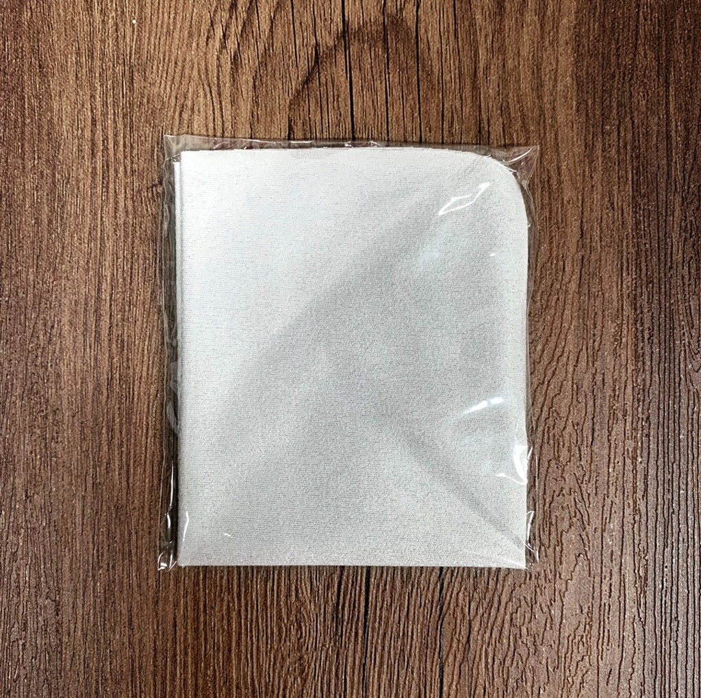 Leather Polish Cloth in use
