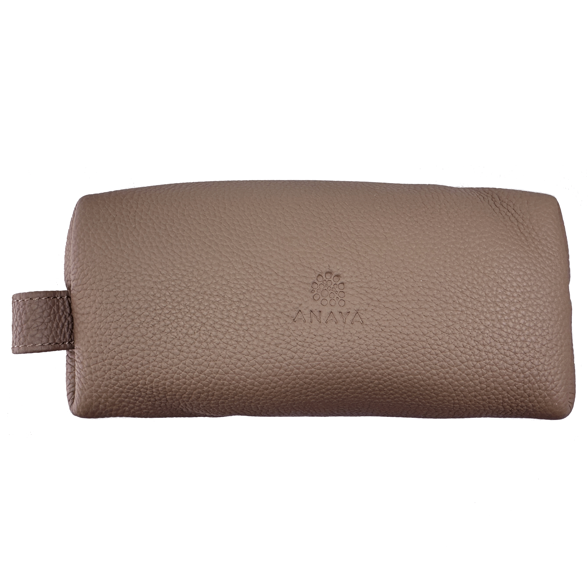 Calf Leather Pouch Set Dark Grey