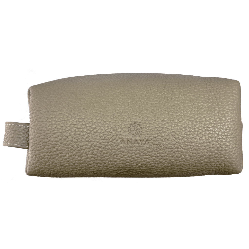 Calf Leather Pouch Set Green