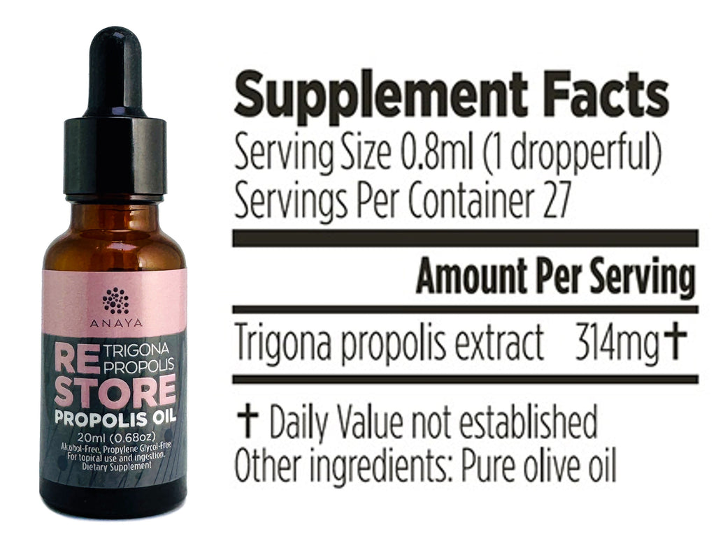 Propolis Oil nutrition facts