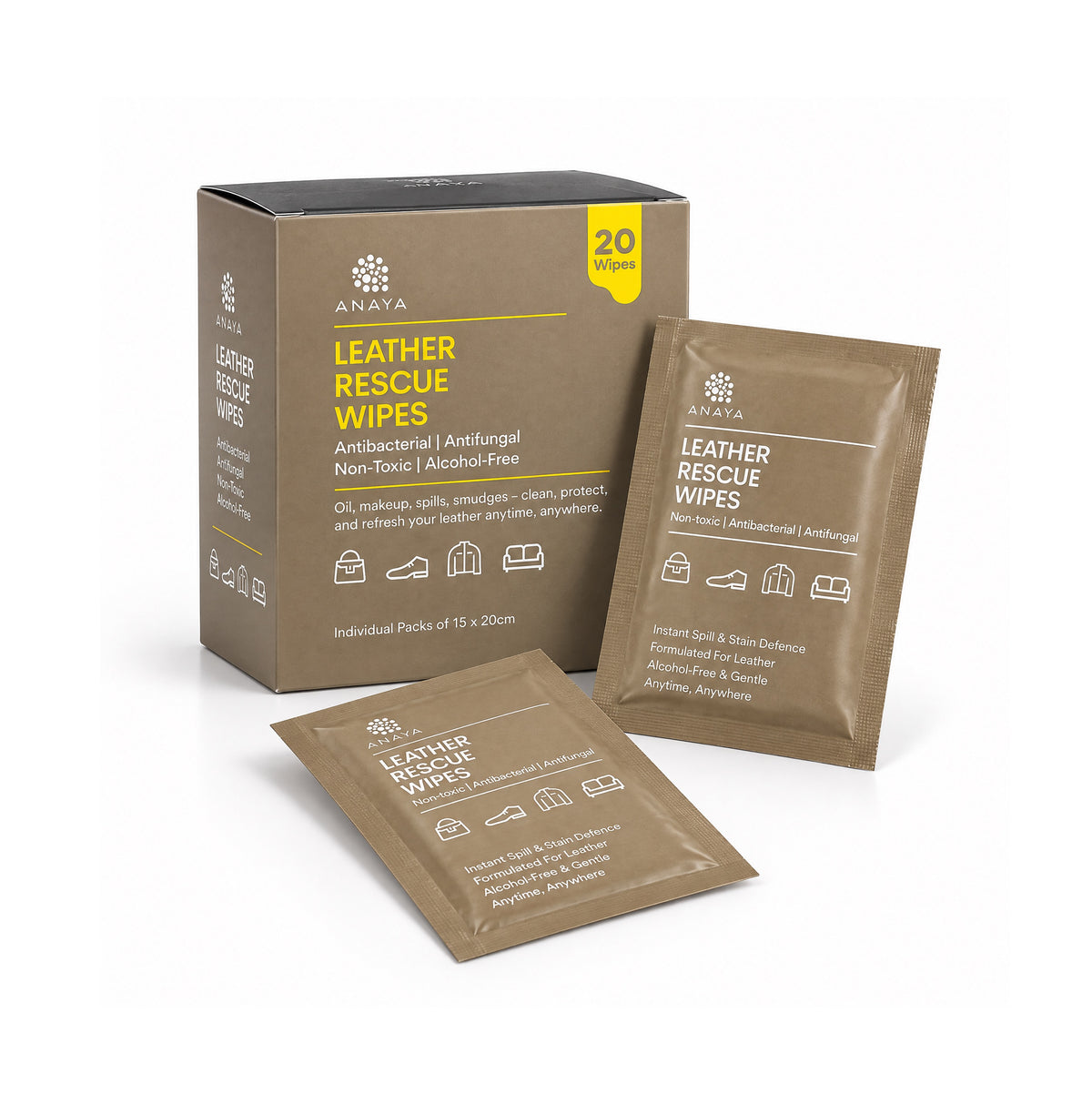 Leather Rescue Wipes