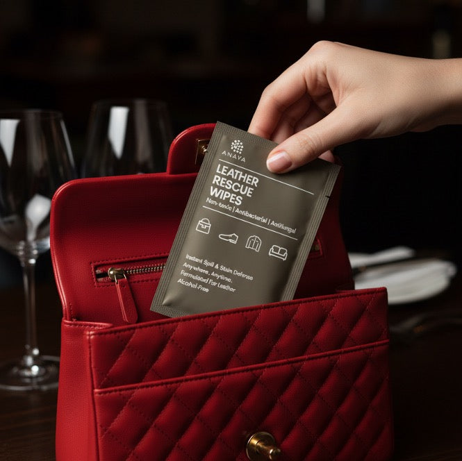 Leather Rescue Wipe sachet